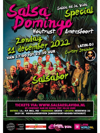 Salsa Domingo Amersfoort Special met Latinformatie Salsabor 11-12-2022