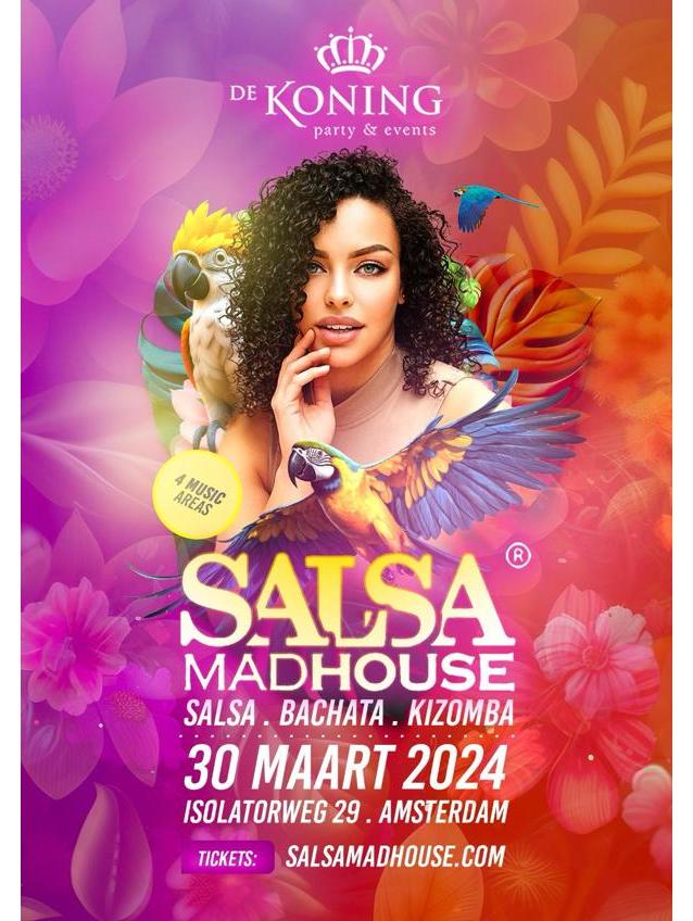 Get ready to set the dance floor on fire at SALSA MADHOUSE XXL