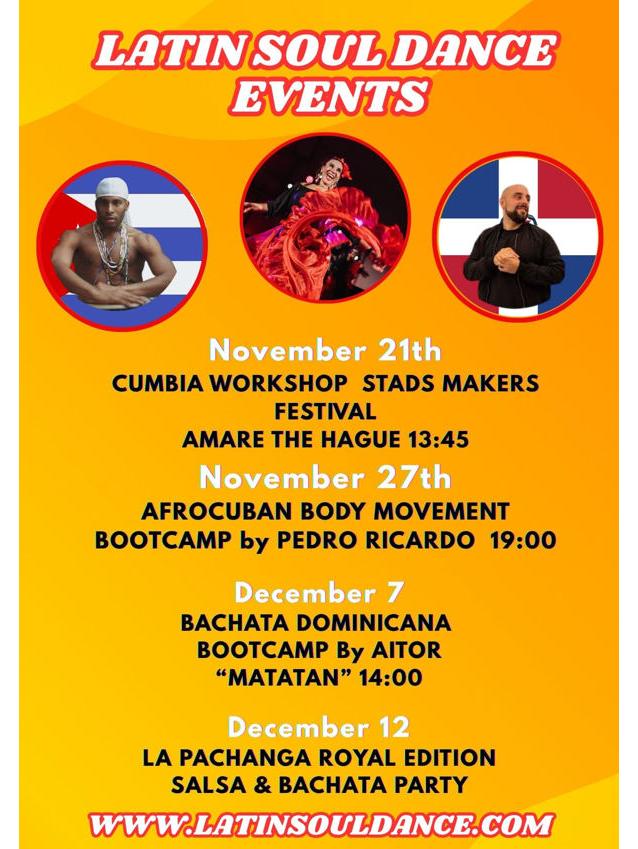 Soul latin dance events