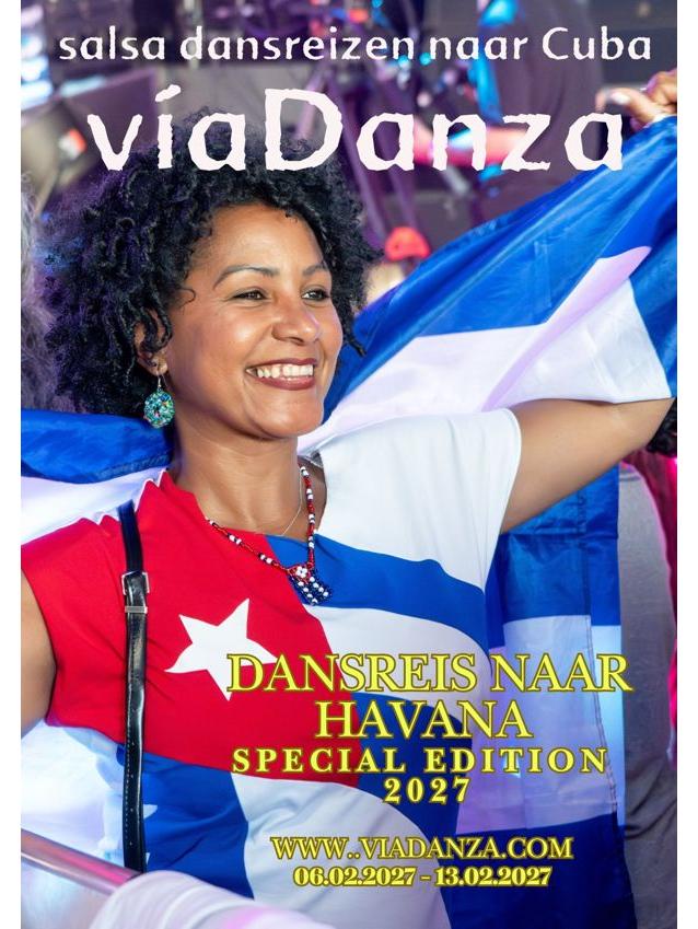 viaDanza salsa dansreis naar Cuba 2027