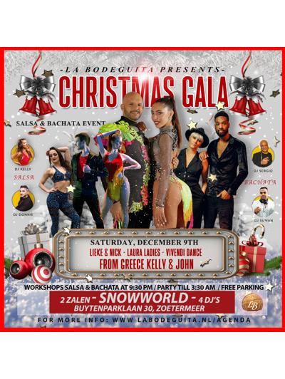 SnowWorld Christmas Gala Salsa & Bachata 09-12-2023