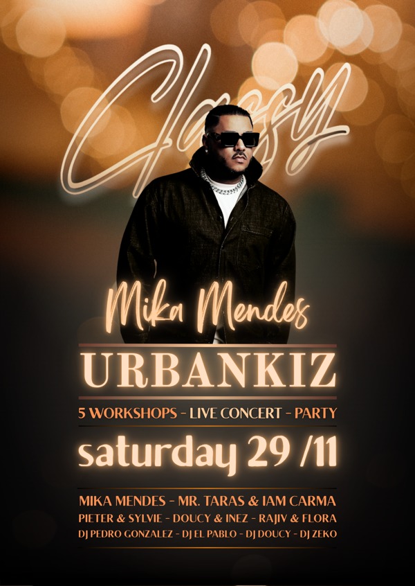 Classy Urbankiz featuring Mika Mendes, Classy urbankiz te Edegem Classy Urbankiz featuring Mika Mendes: Classy urbankiz te Edegem