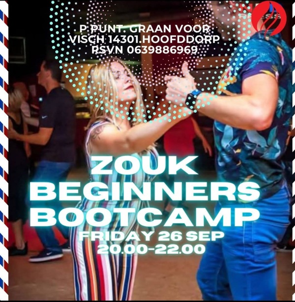 Zouk beginners class with FREE practice after the class, Fire Dance Academy te Hoofddorp Zouk beginners class with FREE practice after the class: Fire Dance Academy te Hoofddorp