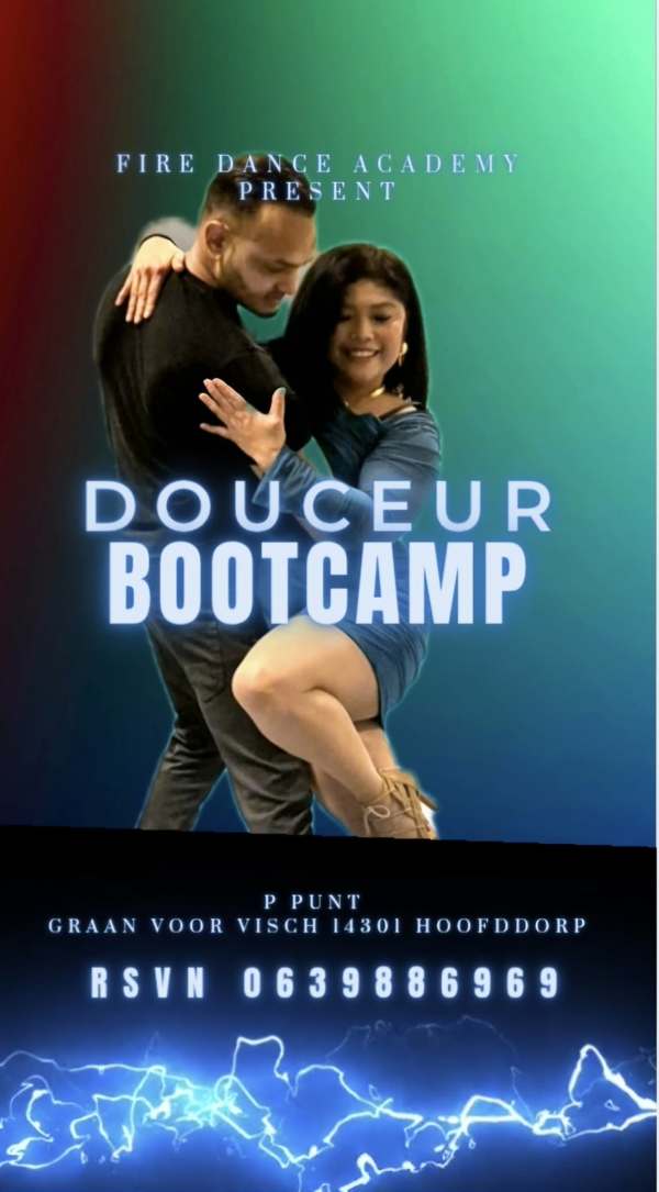 Douceur bootcamp FREE dinner drink, Fire Dance Academy te Hoofddorp Douceur bootcamp FREE dinner drink: Fire Dance Academy te Hoofddorp