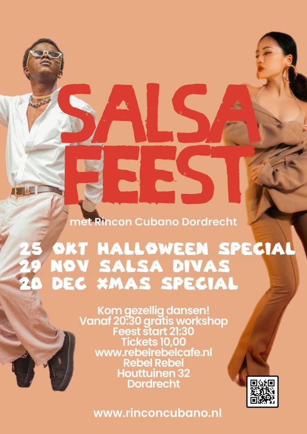 Salsa Feest Cubana XMas Special Kerst, Rincon Cubano te Dordrecht Salsa Feest Cubana XMas Special Kerst: Rincon Cubano te Dordrecht