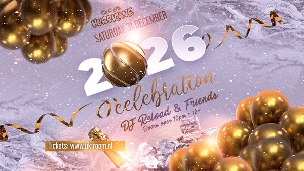 Fuego 2026 - Noche Loco NYE Party, Capt. J's Hurricane te Tilburg Fuego 2026 - Noche Loco NYE Party: Capt. J's Hurricane te Tilburg