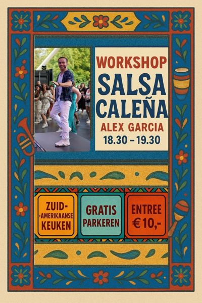 Los Clásicos + Workshop Salsa Caleña - Bachata & Merengue: Los Clásicos te Amsterdam