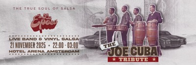 La Época - Joe Cuba Tribute (Live Music & Vinyl salsa): La Época te Amsterdam