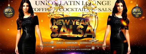 The Ultimate Latin NYE | incl. Champagne & Bites | 2 Area's, Union Latin Lounge te Utrecht The Ultimate Latin NYE | incl. Champagne & Bites | 2 Area's: Union Latin Lounge te Utrecht
