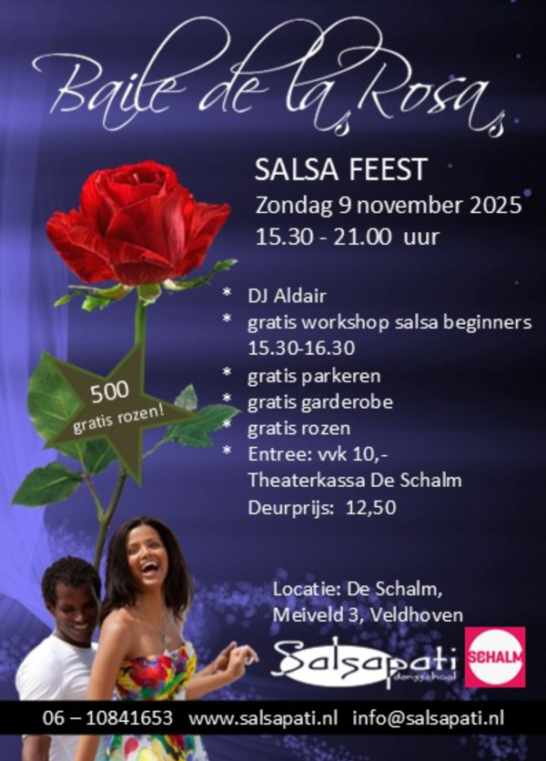 Baile de las Rosas, Dansschool Salsapati te Veldhoven Baile de las Rosas: Dansschool Salsapati te Veldhoven