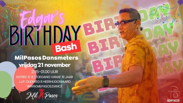 MilPasos Dansmeters Edgar's Birthday Bash, MilPasos te Heerhugowaard MilPasos Dansmeters Edgar's Birthday Bash: MilPasos te Heerhugowaard