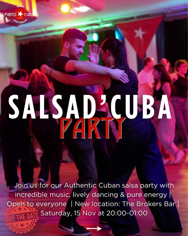 SalsaD'Cuba Party, Punto Cubano Salsa Amsterdam te Amsterdam SalsaD'Cuba Party: Punto Cubano Salsa Amsterdam te Amsterdam