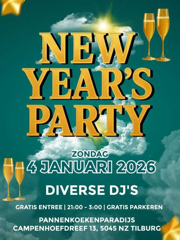 New years party 2026, Edsel te Tilburg New years party 2026: Edsel te Tilburg