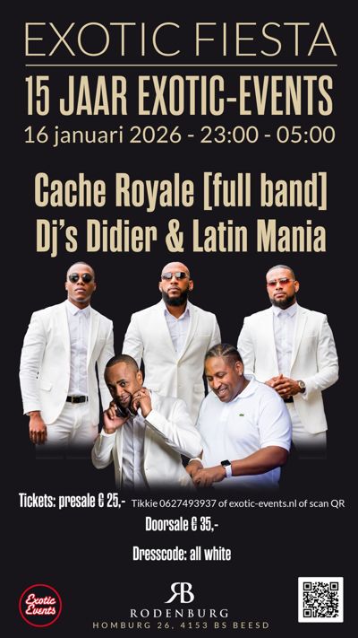 15 Years Exotic-Events / Cache Royale: Exotic Party Services te Beesd