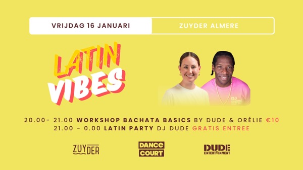 Latin Vibes party Zuyder (DJ Dude), Dude Entertainment te Almere Latin Vibes party Zuyder (DJ Dude): Dude Entertainment te Almere