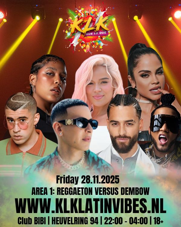 KLK versus La Bachata - 2 area's!, KLK Latin Vibes & La Bachata te Tilburg KLK versus La Bachata - 2 area's!: KLK Latin Vibes & La Bachata te Tilburg