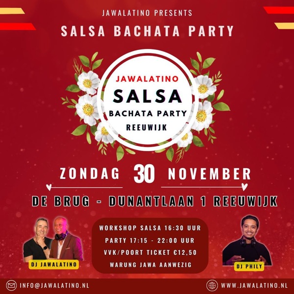 Salsa Bachata Party, Jawalatino te Reeuwijk Salsa Bachata Party: Jawalatino te Reeuwijk