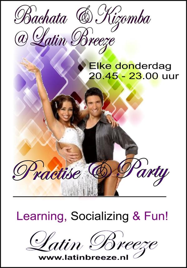 Thursday Kizomba/Bachata Party, Latin Breeze te Amstelveen Thursday Kizomba/Bachata Party: Latin Breeze te Amstelveen