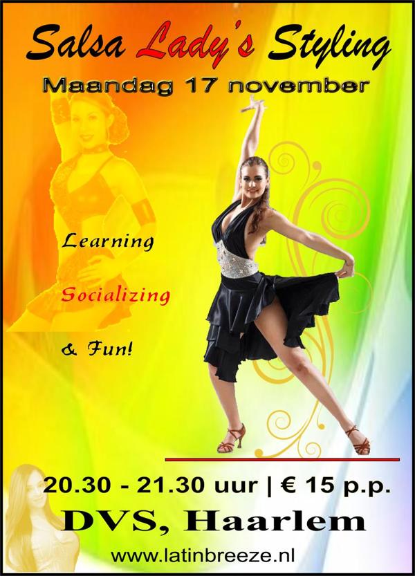 Salsa Lady‘s Styling, Latin Breeze te Haarlem Salsa Lady‘s Styling: Latin Breeze te Haarlem
