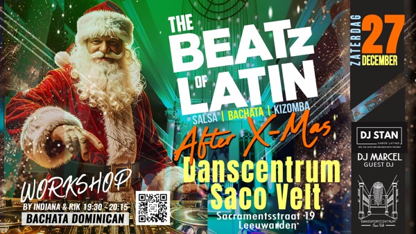 The Beatz Of Latin After X-MAS, Latin dj Stan te Leeuwarden The Beatz Of Latin After X-MAS: Latin dj Stan te Leeuwarden
