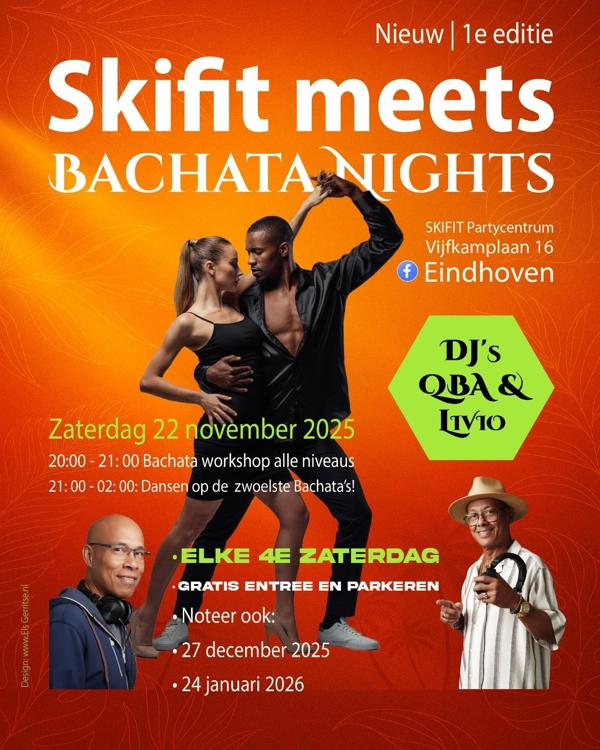 Skifit meets bachata nights, skifit partycentrum te Eindhoven Skifit meets bachata nights: skifit partycentrum te Eindhoven