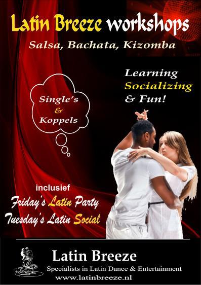 Salsa Improvers Workshop, Latin Breeze te Haarlem Salsa Improvers Workshop: Latin Breeze te Haarlem