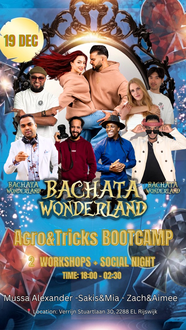 Bachata Wonderland Christmas edition, Bachata Romántica te Rijswijk Bachata Wonderland Christmas edition: Bachata Romántica te Rijswijk