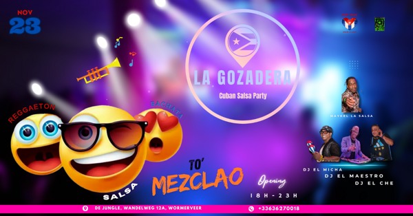 La Gozadera To `Mezclao, Okan Salsa te Wormerveer La Gozadera To `Mezclao: Okan Salsa te Wormerveer