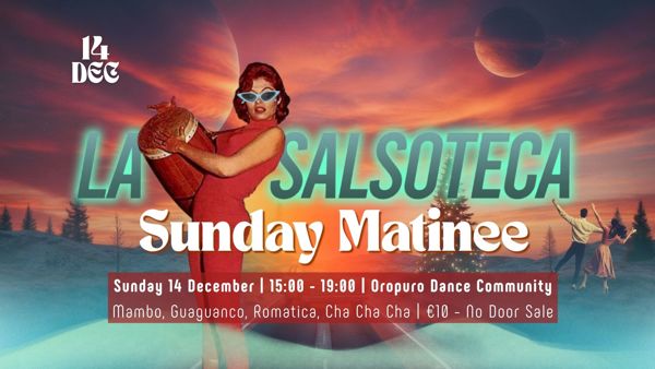La Salsoteca | Sunday Matinee, Oropuro Dance Community te Amsterdam La Salsoteca | Sunday Matinee: Oropuro Dance Community te Amsterdam