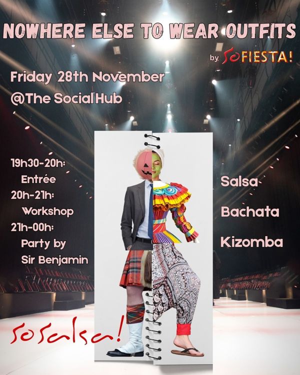 SoSalsa Party - I don`t have anywhere else to wear this!, SoSalsa te Delft SoSalsa Party - I don`t have anywhere else to wear this!: SoSalsa te Delft