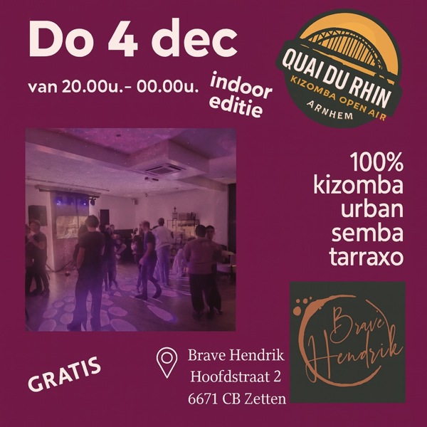 Quai du Rhin - indoor edition - Free entrance, Quai du Rhin te Zetten Quai du Rhin - indoor edition - Free entrance: Quai du Rhin te Zetten