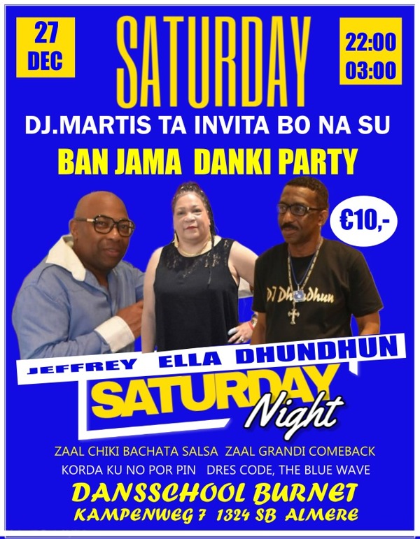 Come Back Party, Tropische Dansschool en Party Centrum Burnet te Almere Come Back Party: Tropische Dansschool en Party Centrum Burnet te Almere