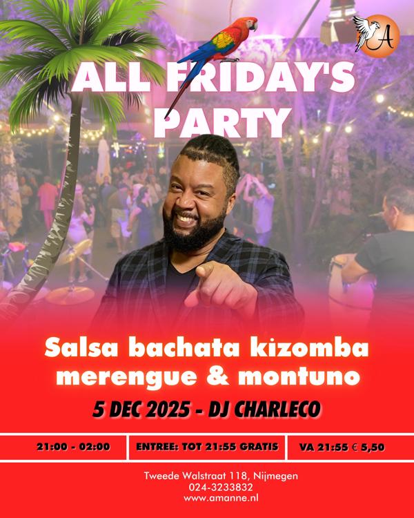 Amanné All Salsa & Bachata Party, Amanné Caribisch Centrum te Nijmegen Amanné All Salsa & Bachata Party: Amanné Caribisch Centrum te Nijmegen