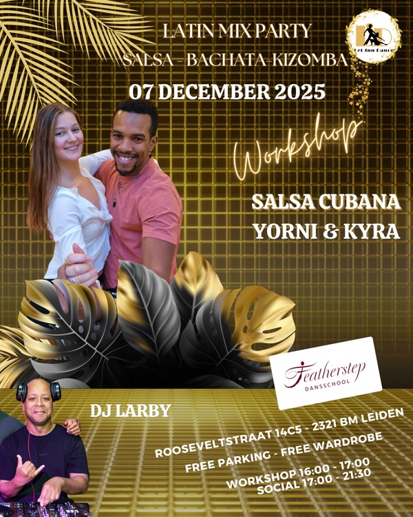 Latin071 - workshop Salsa Cubana, Latin 071 te Leiden Latin071 - workshop Salsa Cubana: Latin 071 te Leiden