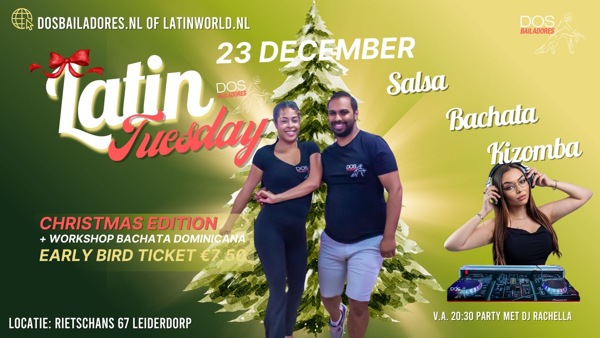 Dos Bailadores Latin Tuesday salsa, bachata, kizomba, Dos Bailadores te Leiderdorp Dos Bailadores Latin Tuesday salsa, bachata, kizomba: Dos Bailadores te Leiderdorp