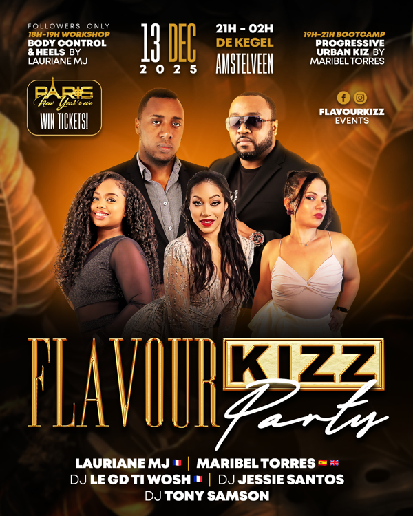 Saturday Kizomba Party // Bootcamp Urbankiz, FlavourKizz Events te Amstelveen Saturday Kizomba Party // Bootcamp Urbankiz: FlavourKizz Events te Amstelveen