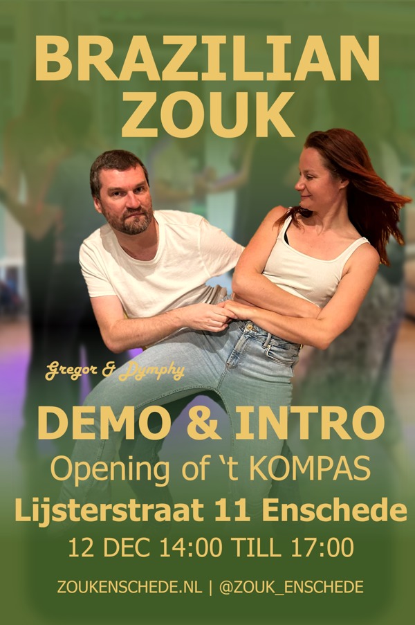 Grand Opening of Wijkcentrum Het Kompas with Zouk Enschede, Zouk Enschede te Enschede Grand Opening of Wijkcentrum Het Kompas with Zouk Enschede: Zouk Enschede te Enschede