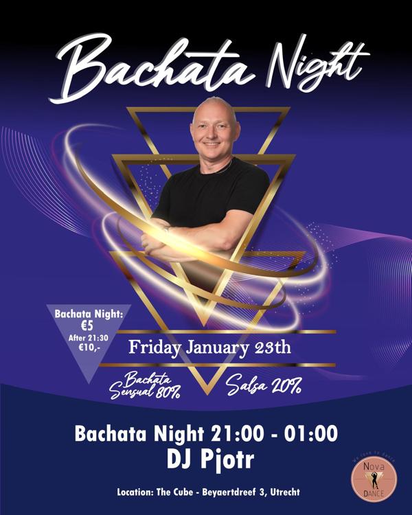 Friday: Bachata Night, Nova Dance Utrecht te Utrecht Friday: Bachata Night: Nova Dance Utrecht te Utrecht