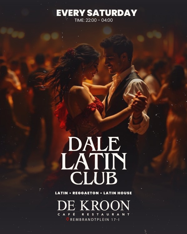 Dale latin at Kroon, Dj casanova te Amsterdam Dale latin at Kroon: Dj casanova te Amsterdam