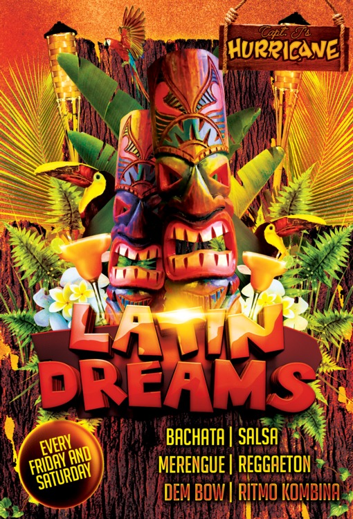 Latin Dreams, Capt. J's Hurricane te Tilburg Latin Dreams: Capt. J's Hurricane te Tilburg
