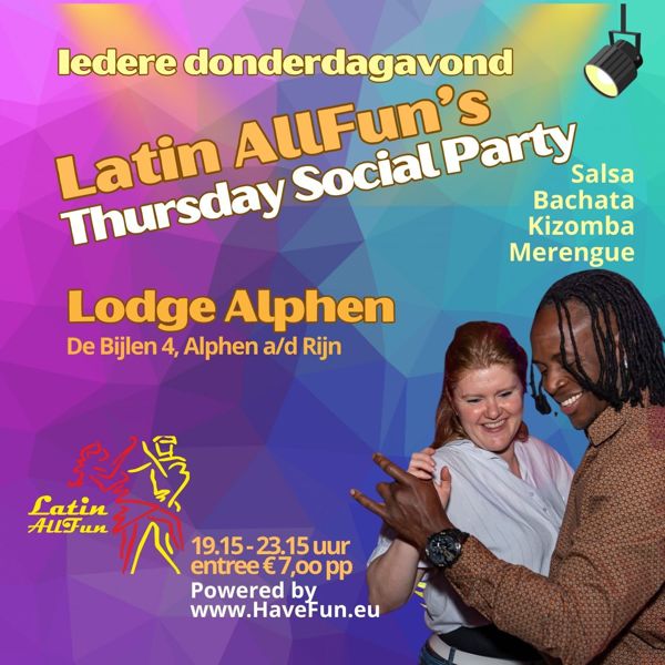 Latin allFun Social Party, Latin AllFun te Alphen Aan Den Rijn Latin allFun Social Party: Latin AllFun te Alphen Aan Den Rijn
