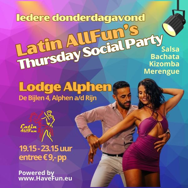 Latin allFun Social Party, Latin AllFun te Alphen Aan Den Rijn Latin allFun Social Party: Latin AllFun te Alphen Aan Den Rijn