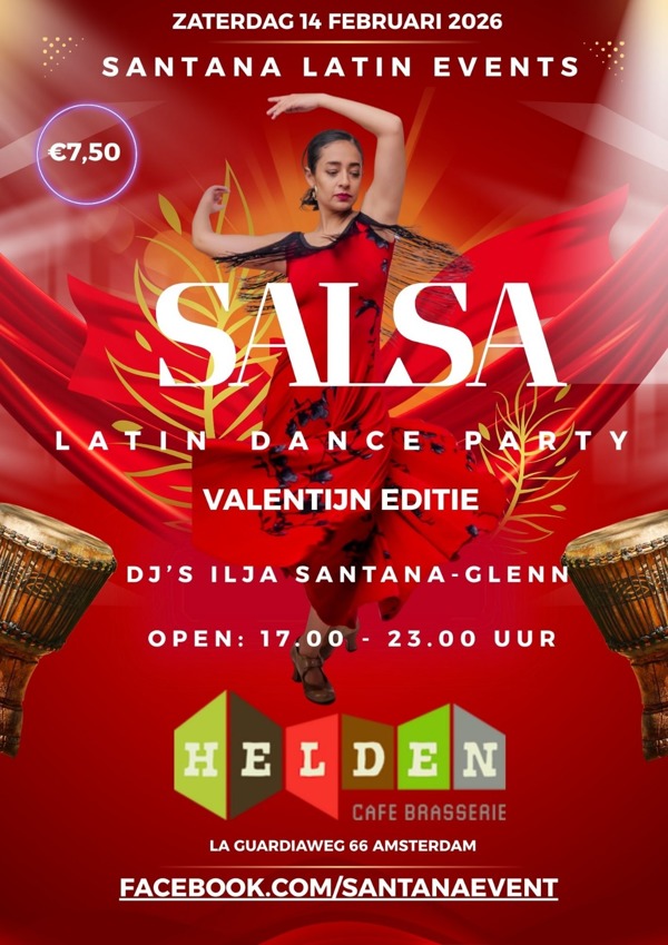 Salsa Latin Dance Party, Santana Latin Events te Amsterdam Salsa Latin Dance Party: Santana Latin Events te Amsterdam