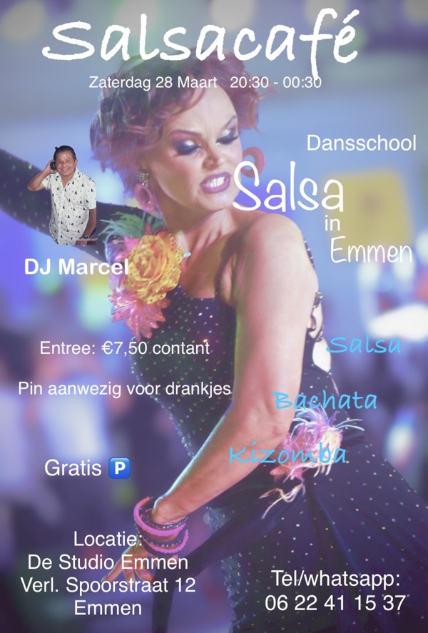 Salsacafe Emmen SaBaKiz, Salsa in Emmen te Emmen Salsacafe Emmen SaBaKiz: Salsa in Emmen te Emmen