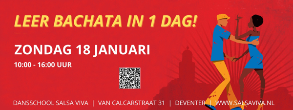 Bachata-in-1-dag cursus, Salsa Viva te Deventer Bachata-in-1-dag cursus: Salsa Viva te Deventer