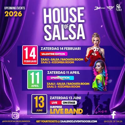 House of Salsa – Valentine Edition: Salsa Leeuwarden te Leeuwarden