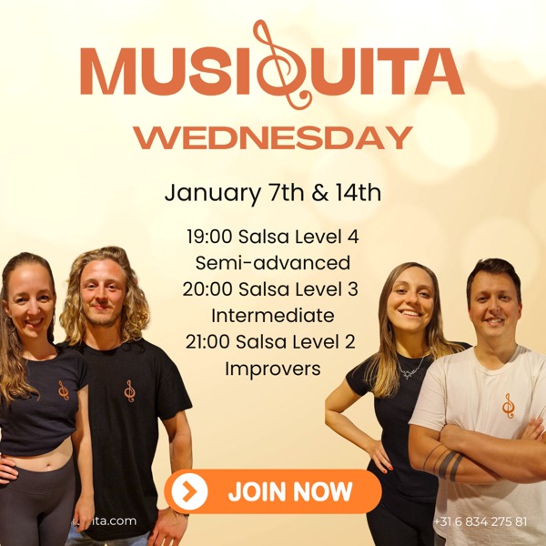 Try-outs Salsa LA Level 2,3 & 4, MUSIQUITA Dance Community te Utrecht Try-outs Salsa LA Level 2,3 & 4: MUSIQUITA Dance Community te Utrecht