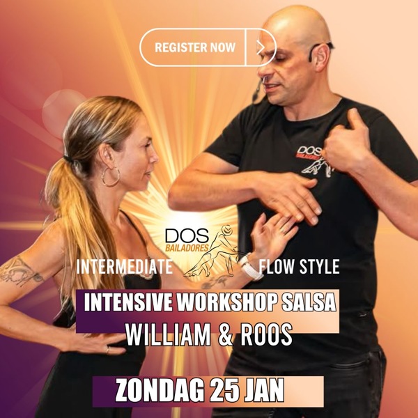 Dos Bailadores intensive workshop salsa flow (incl. party), Dos Bailadores te Leiderdorp Dos Bailadores intensive workshop salsa flow (incl. party): Dos Bailadores te Leiderdorp