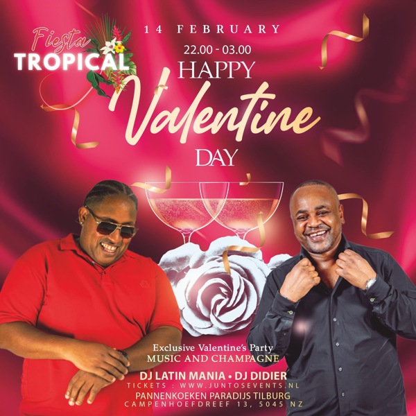 Fiesta Tropical Love Edition . Valentine Party, Fiesta Tropical te Tilburg Fiesta Tropical Love Edition . Valentine Party: Fiesta Tropical te Tilburg