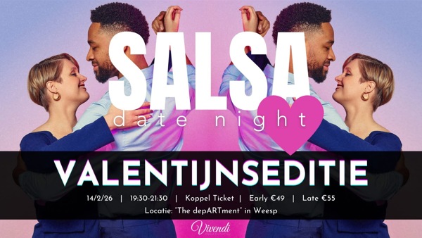 Salsa Date Night | Valentine Edition, Vivendi Dance Collective te Amsterdam Salsa Date Night | Valentine Edition: Vivendi Dance Collective te Amsterdam